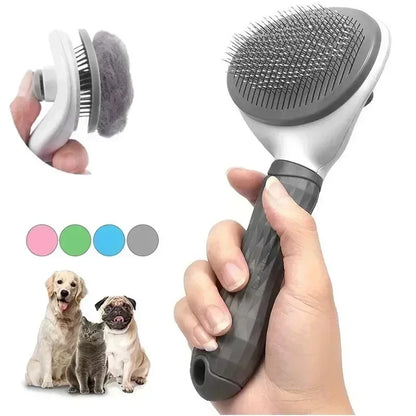 Escova de remoção de pelos para pets.