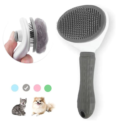 Escova de remoção de pelos para pets.