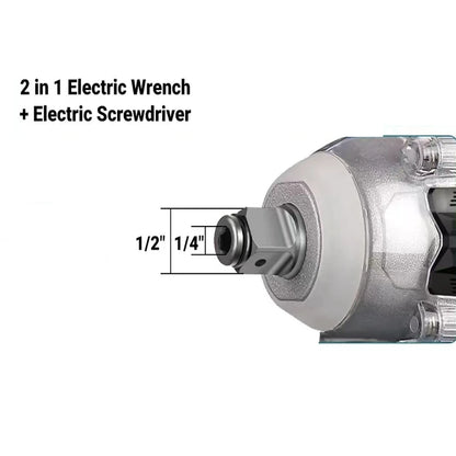 Chave de impacto elétrica sem escovas, bateria 30000mAh